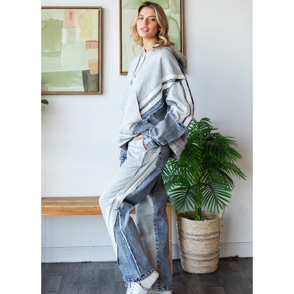 💕OLI & HALI “ Doreen “ Oli and Hali TWO TONED 2 PIECE SET HOODIE AND PANTS 35 - Picture 6 of 14